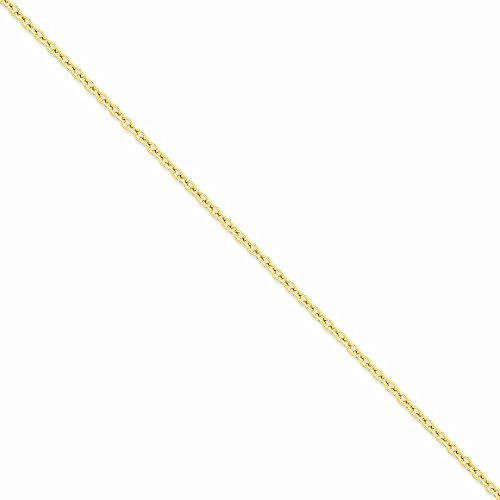 Top 10 Jewelry Gift 14k 3.2mm Cable Chain