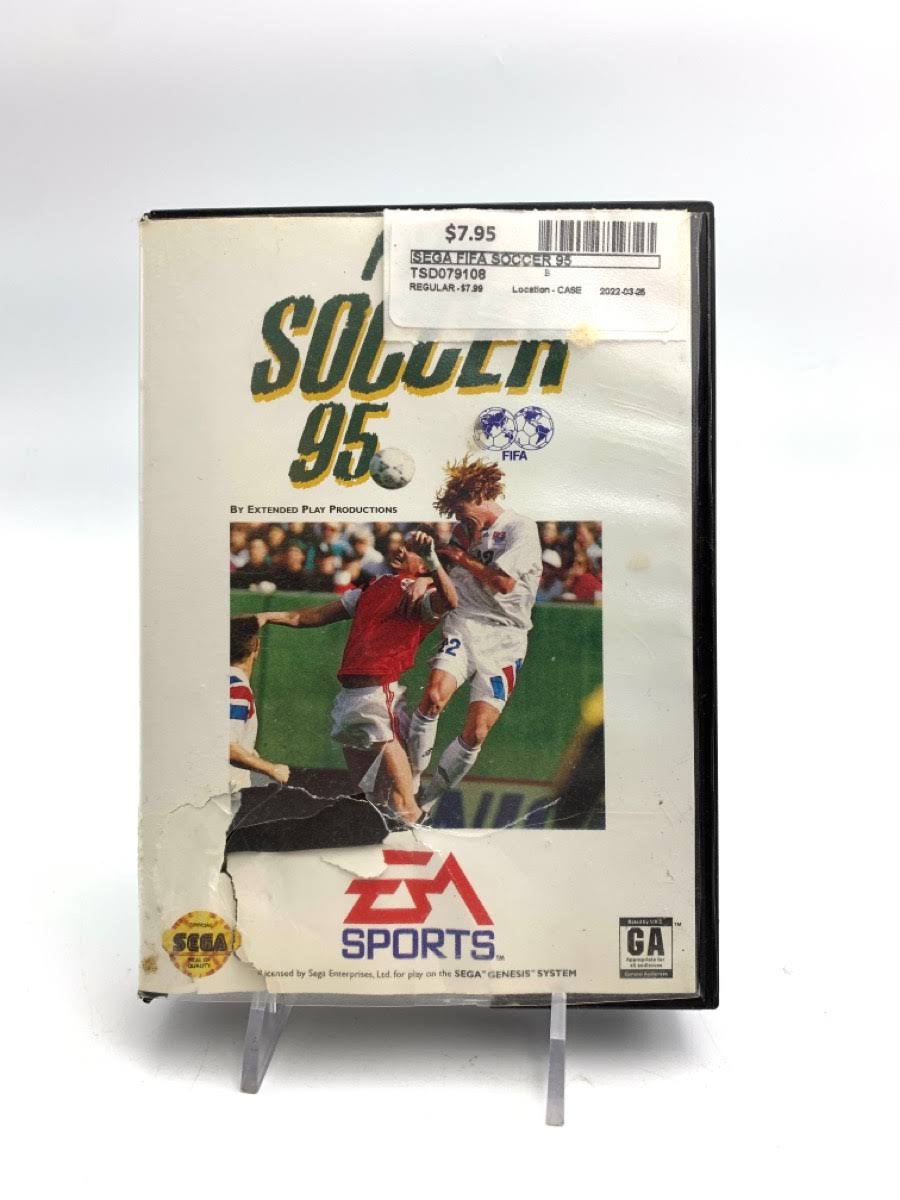 FIFA Soccer 95, 1994 [Sega Genesis]