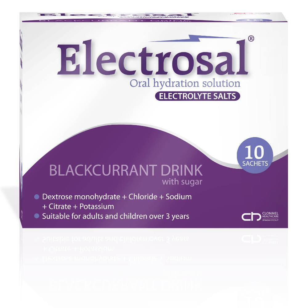 Electrosal Blackcurrant Hydration Sachets