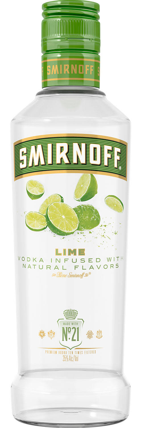 Smirnoff Vodka Lime 375ml