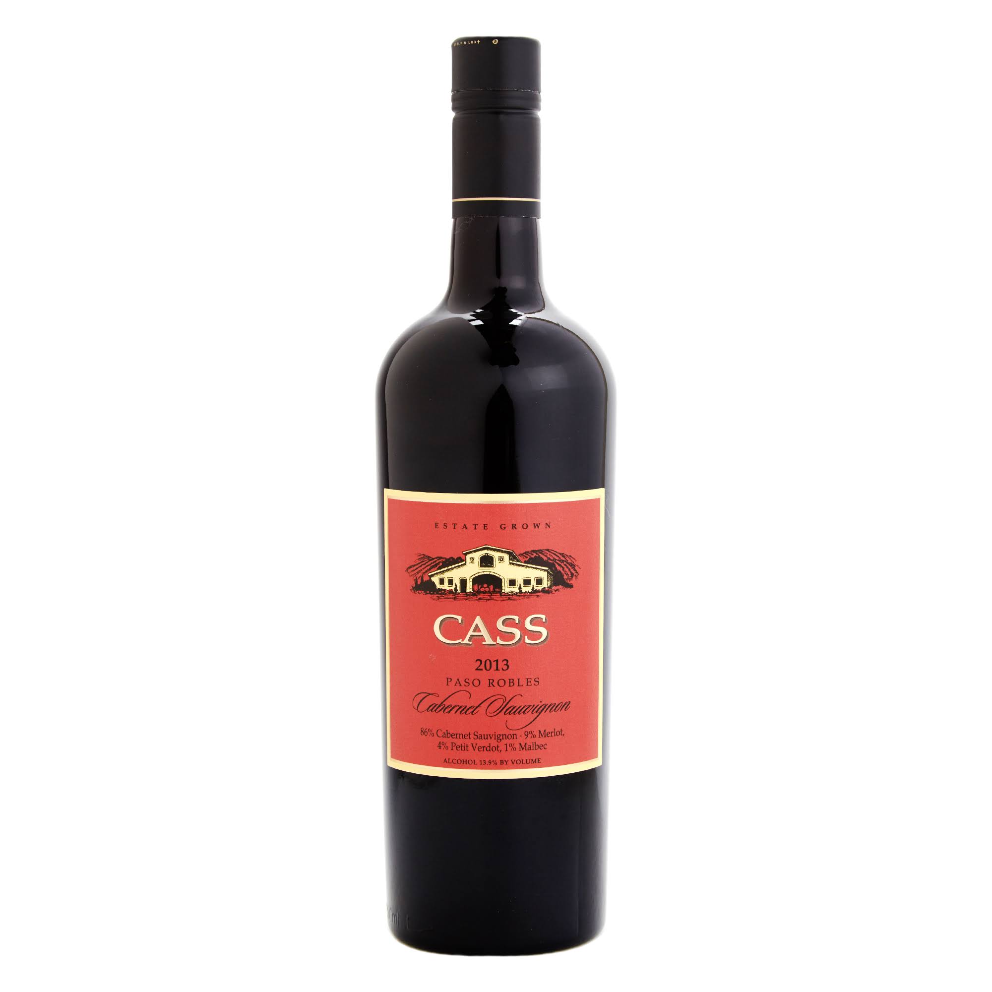 Cass Cabernet Sauvignon, Paso Robles, 2014 - 750 ml