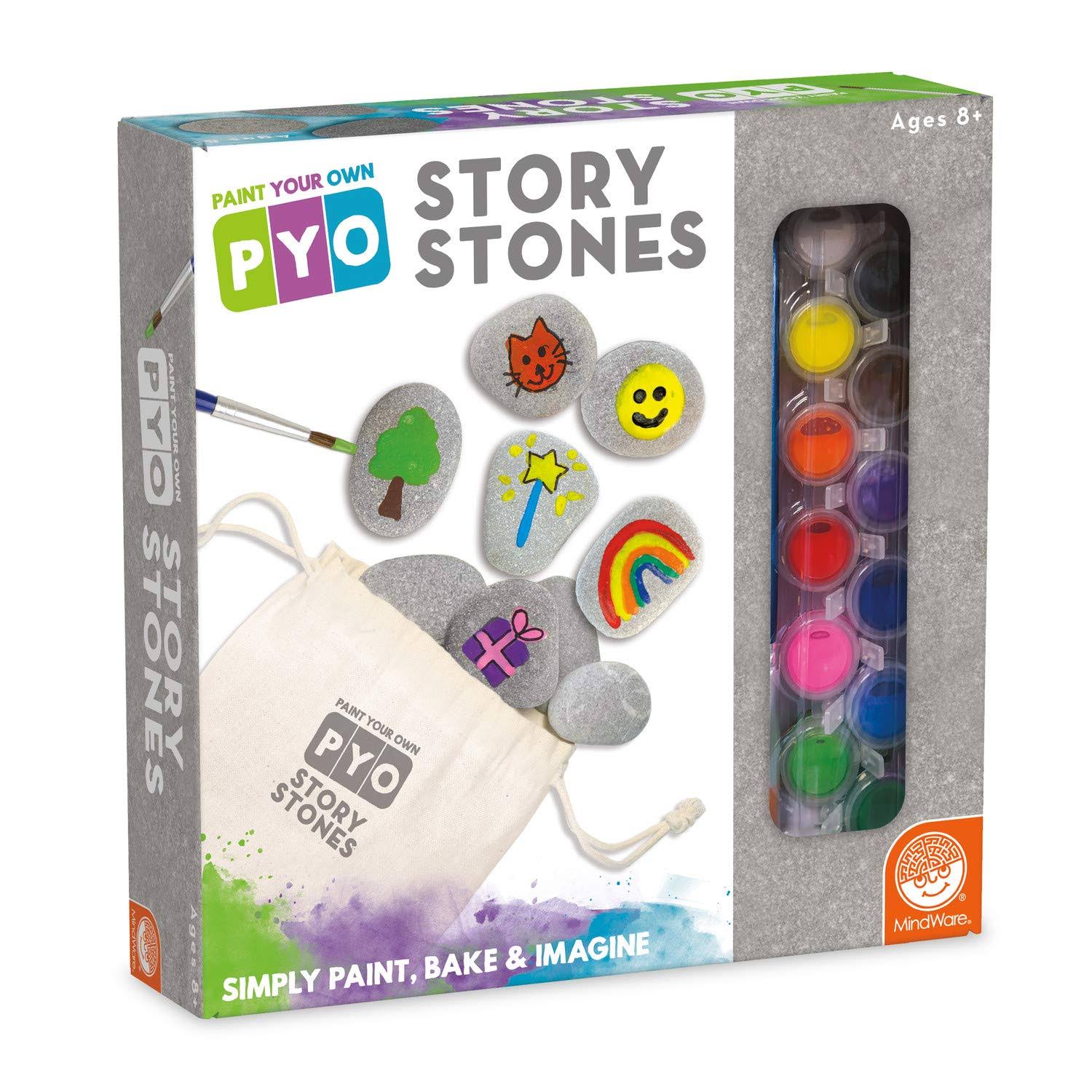 MindWare Paint Your Own Story Stones