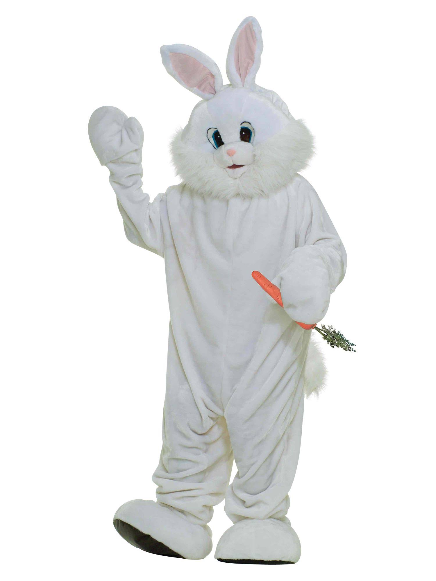 Forum Novelties Adult Deluxe Mascot Costume - Bunny, Size 38 to 42