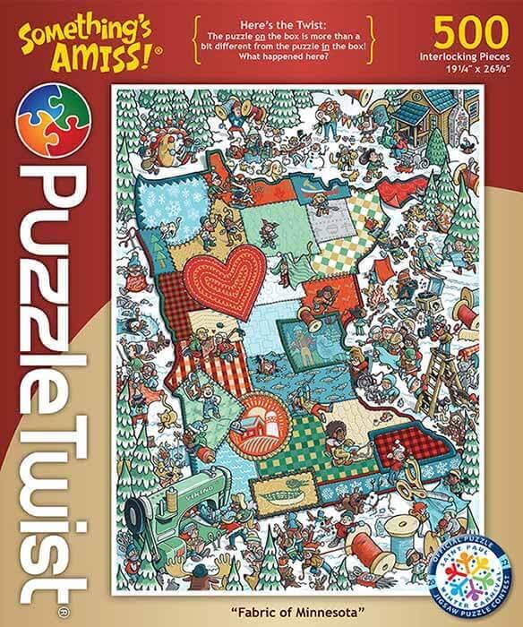 Fabric of Minnesota - Something's Amiss! Jigsaw Puzzle
