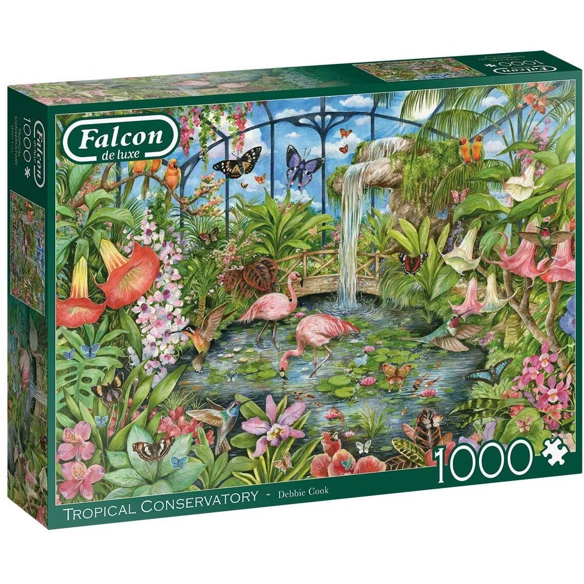 NEW Falcon de luxe Country Conservatory 1000 piece jigsaw puzzle 