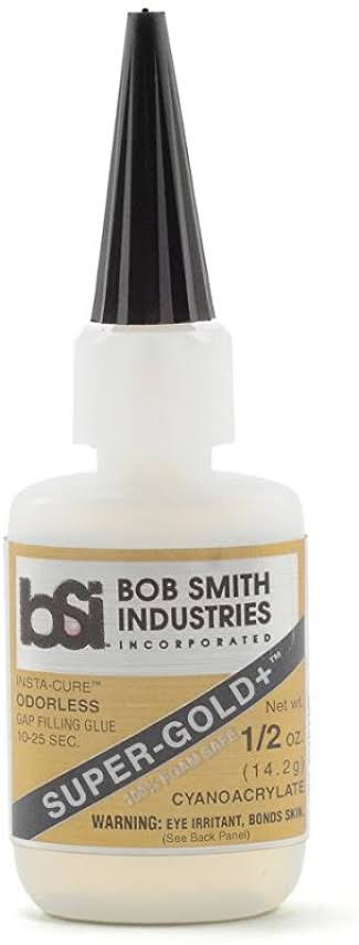 Bob Smith Industries Super Gold+ Gap Filling Glue - 1/2oz