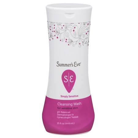 Summer's Eve Simply Sensitive Cleansing Wash - 444ml