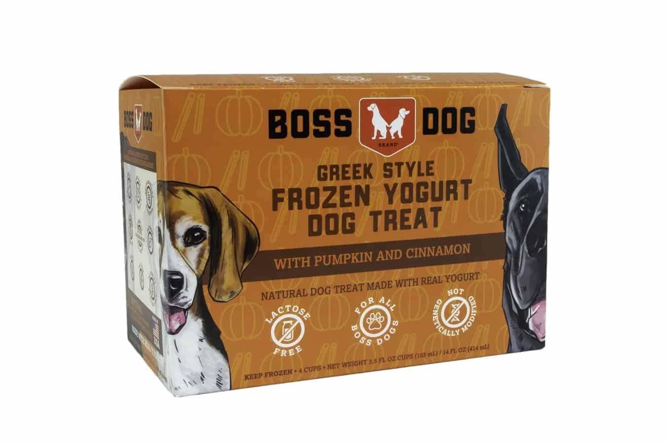 Boss Dog Greek Style Pumpkin & Cinnamon Frozen Yogurt Dog & Cat Treat