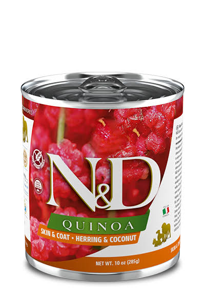 Farmina GF Dog Canned Food - Quinoa Skin & Coat Herring & Coconut, 10.05oz
