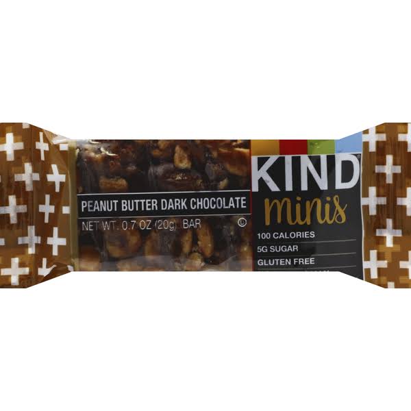 Kind Minis, Peanut Butter Dark Chocolate - 0.7 oz