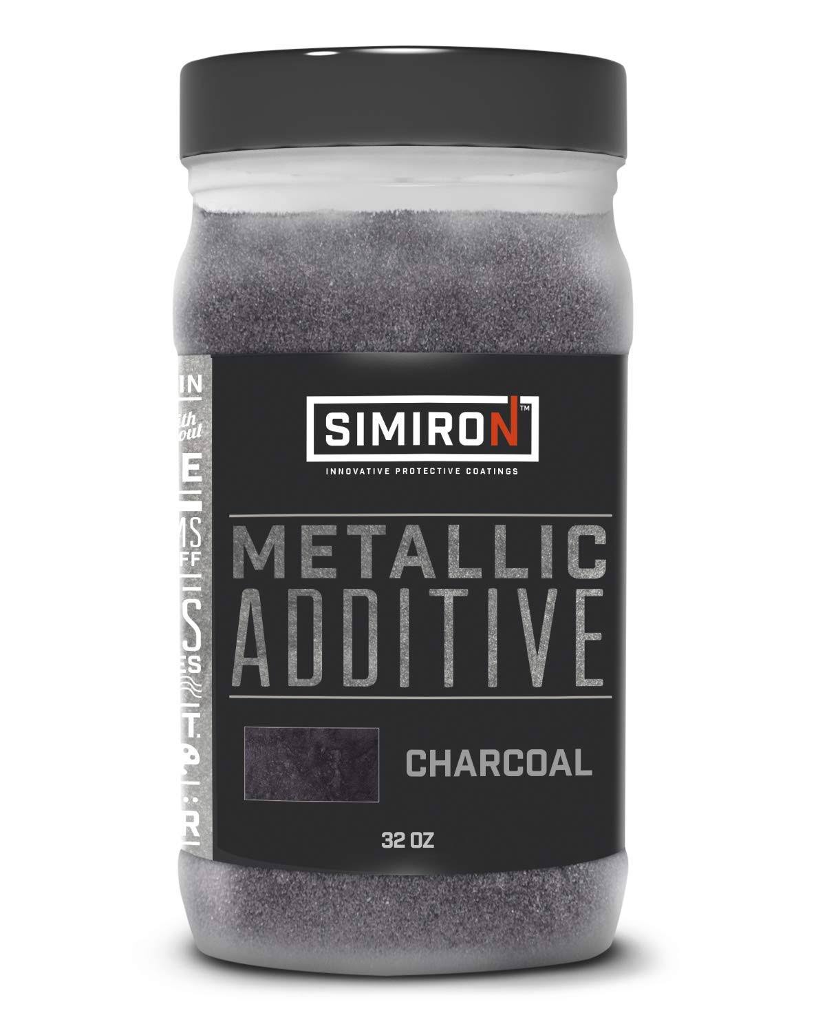 Simiron Metallic Additive for Clear Epoxy, Charcoal