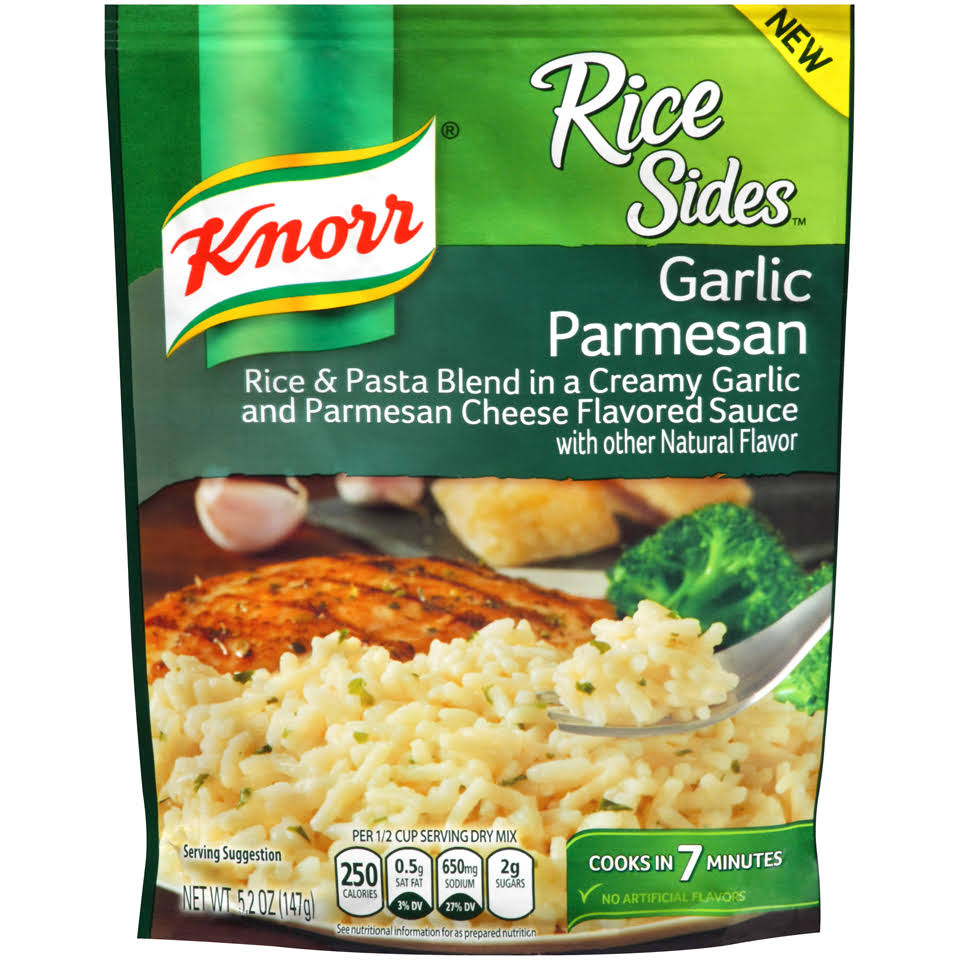 Knorr Garlic Parmesan Rice Sides Dish - 5.2oz