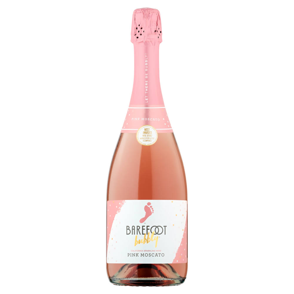 Barefoot Bubbly Pink Moscato Champagne - 750ml