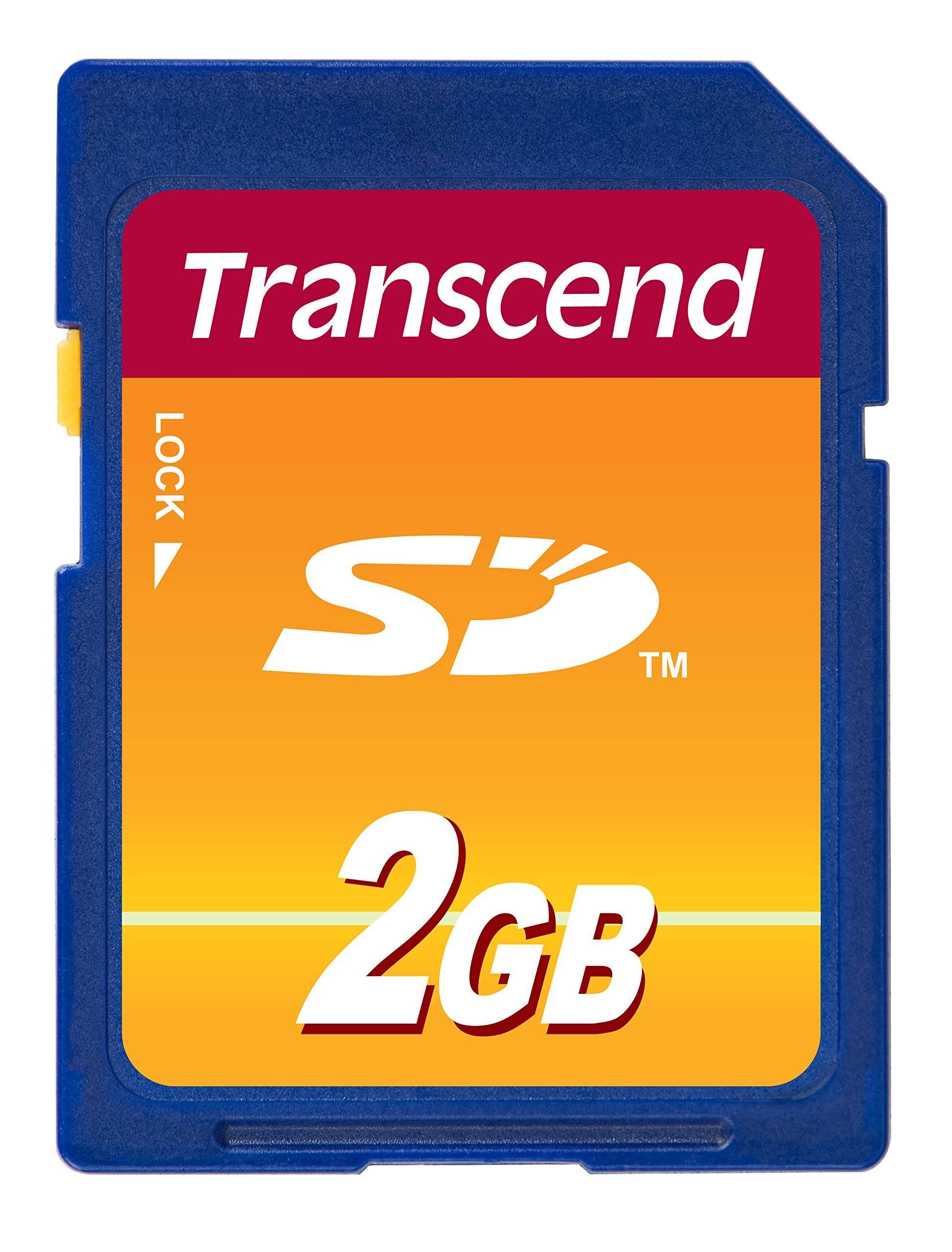 Transcend SD Flash Memory Card - 2GB