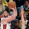 Kevin Love reinserted into Heat starting lineup for Game 2 of NBA …