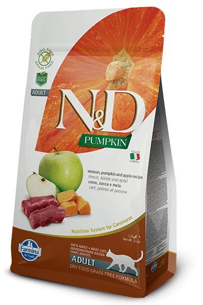 Farmina N&D Pumpkin Venison & Apple Dry Cat Food 3.3lb