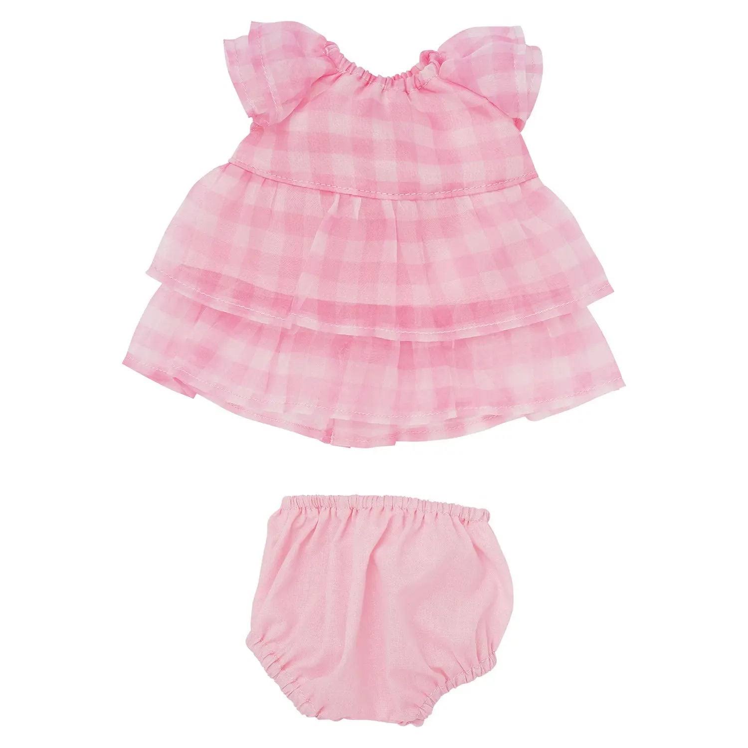 Manhattan Toy Baby Stella Pretty in Pink Baby Doll Dress for 15" Baby