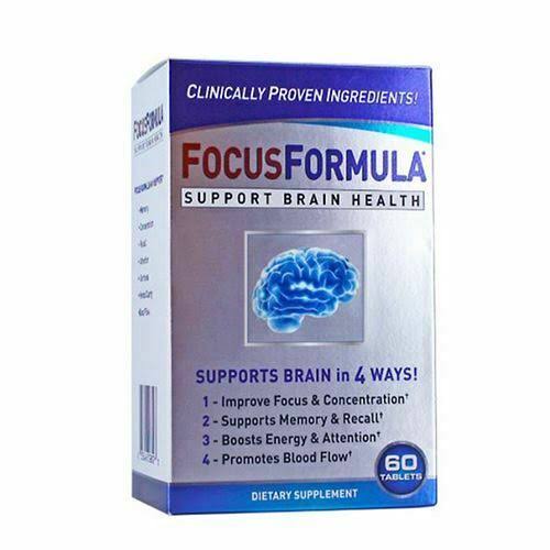Focus Formula Support Brain Health Supplement - 60ct