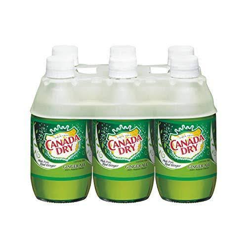 Canada Dry Ginger Ale Soda, 10 FL oz (Pack of 6)