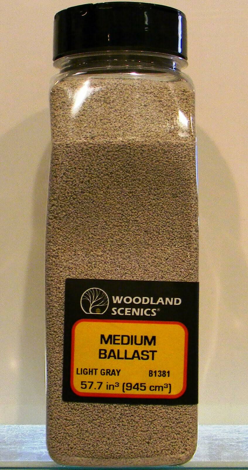 Woodland Scenics Medium Ballast - Light Gray