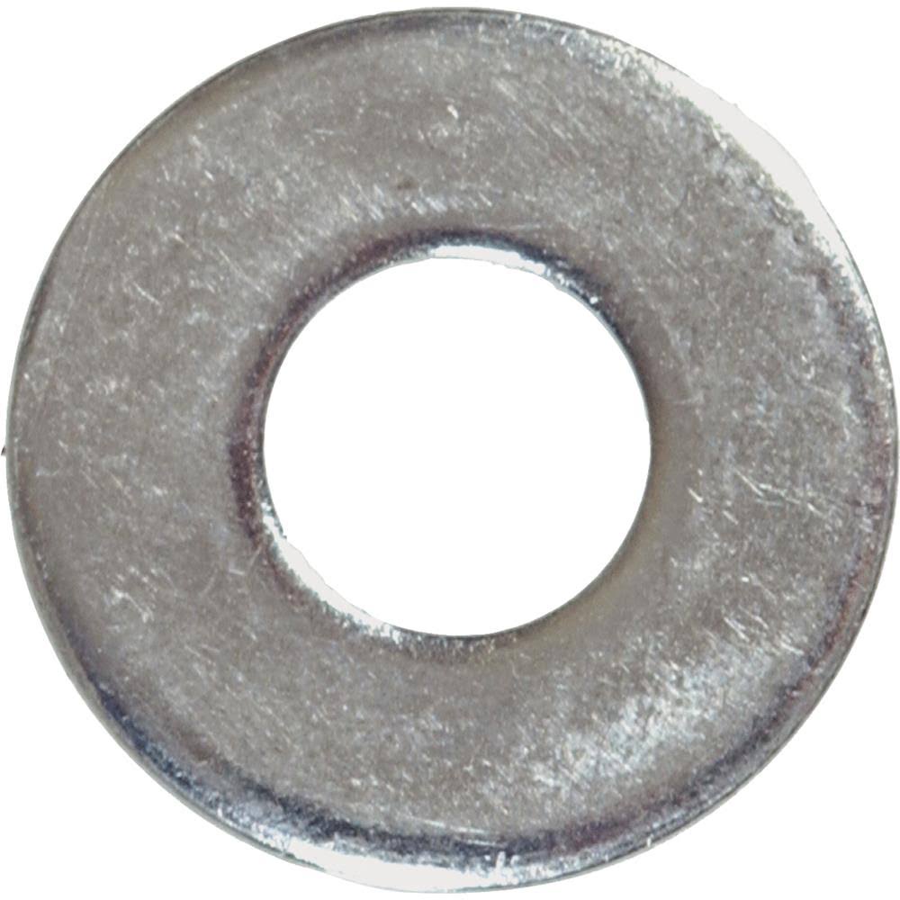 Hillman Fasteners Steel Flat Washer - 0.19", Zinc Plated, 100 Pack