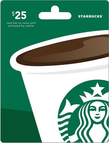Starbucks - 25 Gift Card