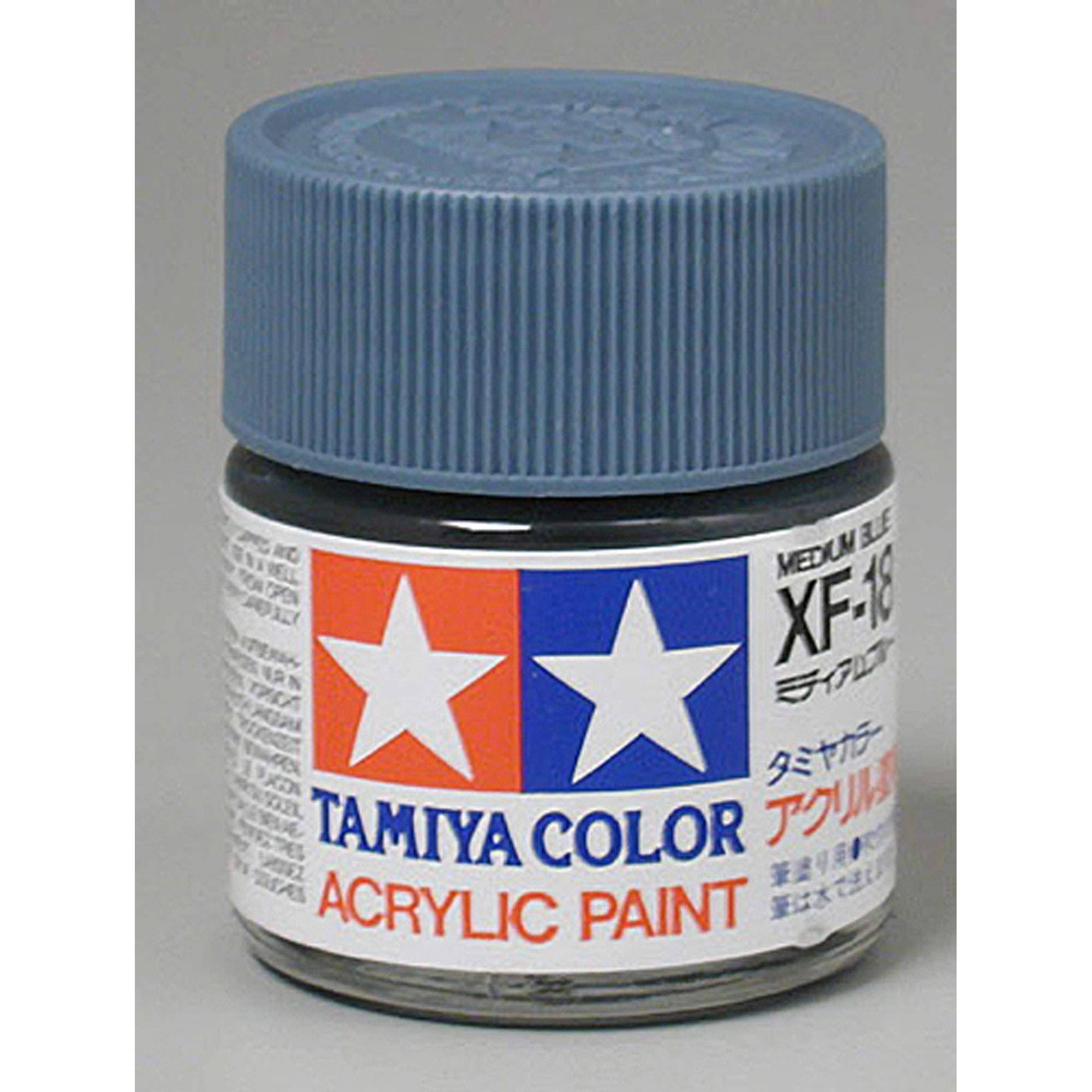 Tamiya Acrylic XF-18 Medium Blue - 23ml