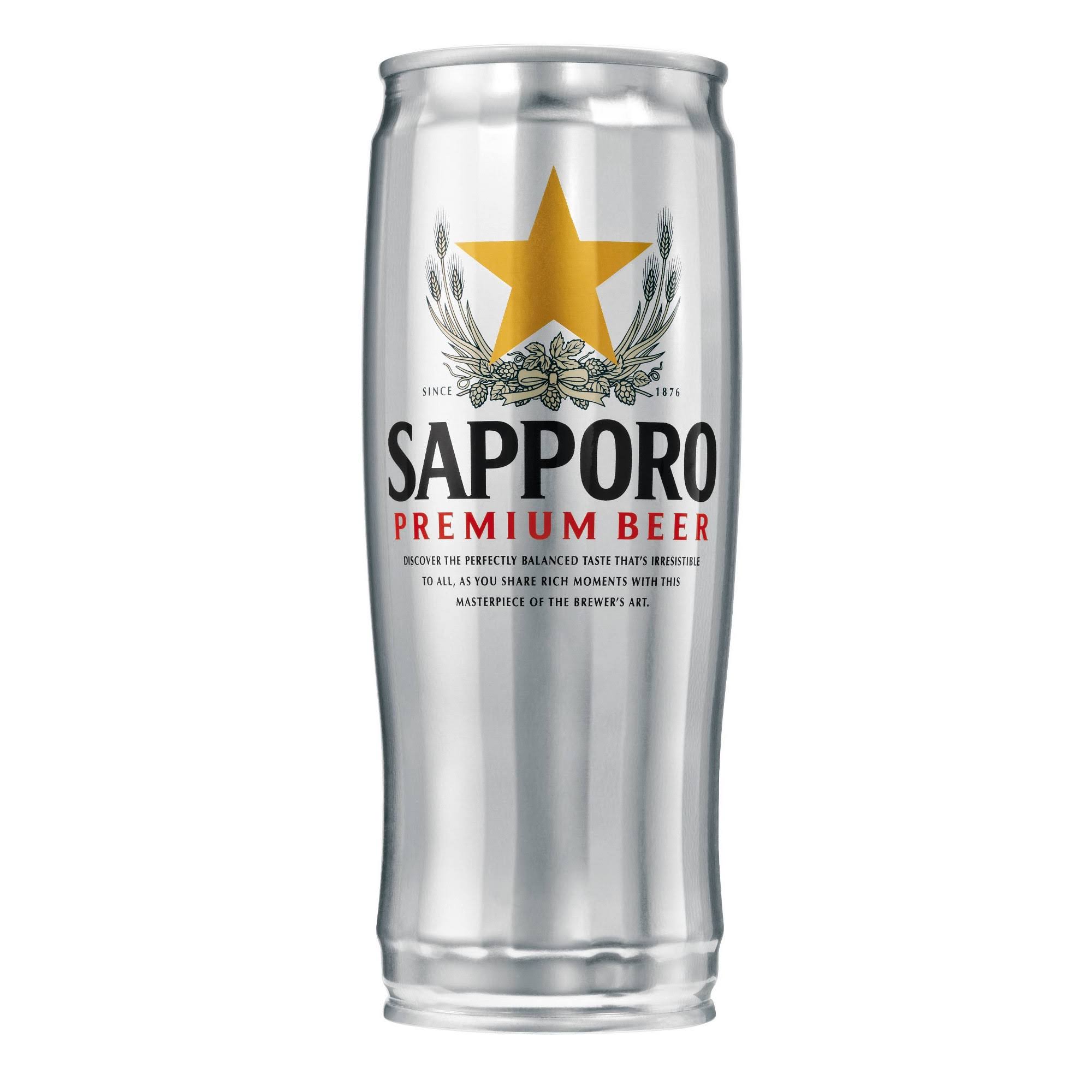 Sapporo Premium Lager Cans 650ml