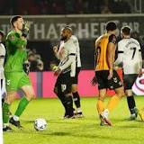Newport County denied by Derby at the death in FA Cup