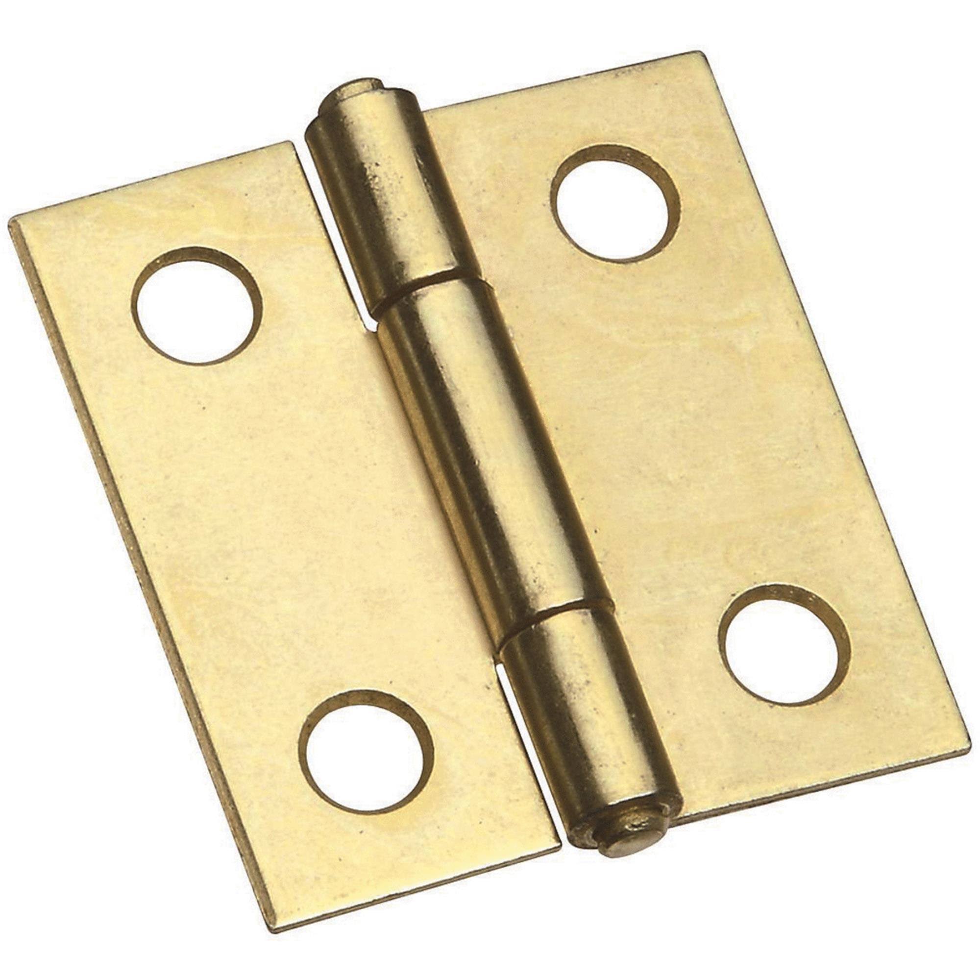 National Hardware Non-Removable Pin Hinges - 2pk