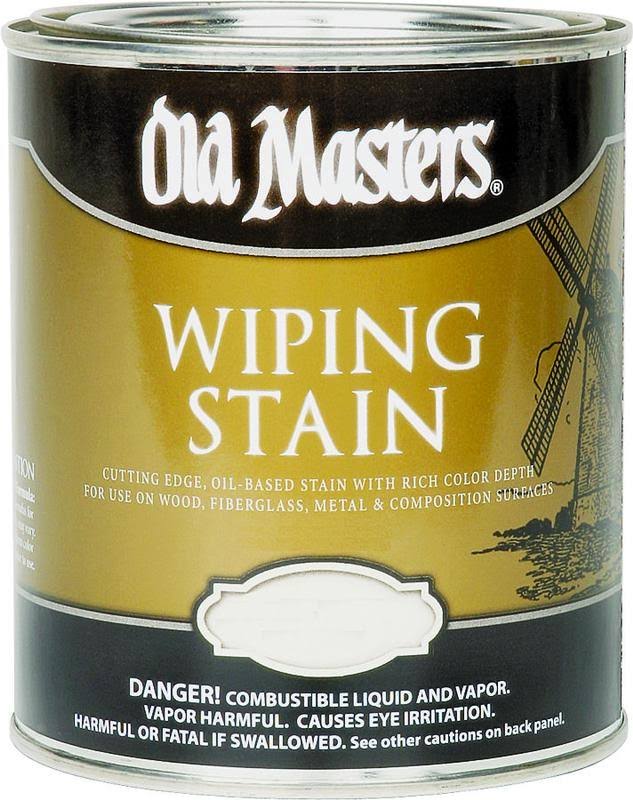 Old Masters Wiping Stain - 1 Quart, Pecan