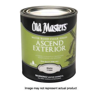 Old Masters 71001 Ascend Exterior Paint - Matte Satin, 1gal