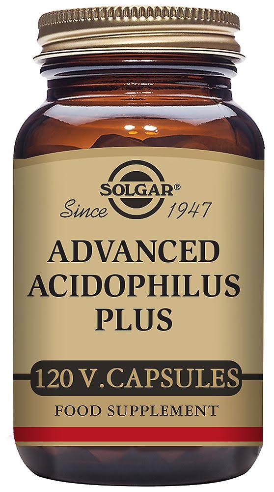 Solgar Advanced Acidophilus Plus Dietary Supplement - 120 Capsules
