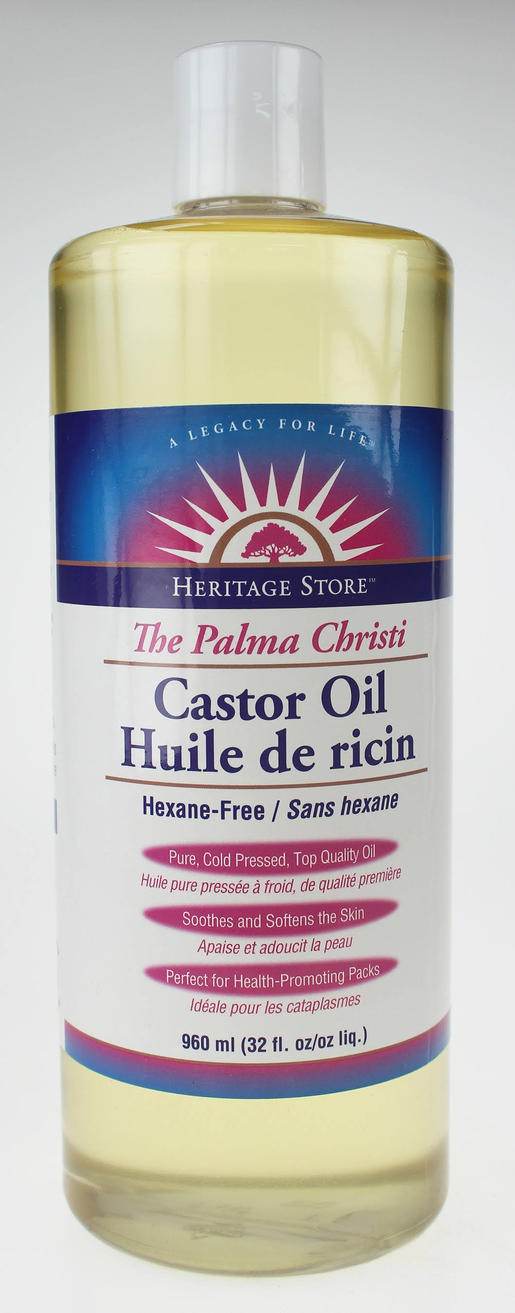 Heritage Store Castor Oil - 32oz