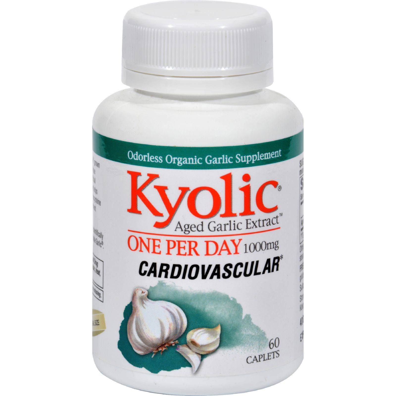 Kyolic - Aged Garlic Extract One per Day Cardiovascular - 1000 mg - 30