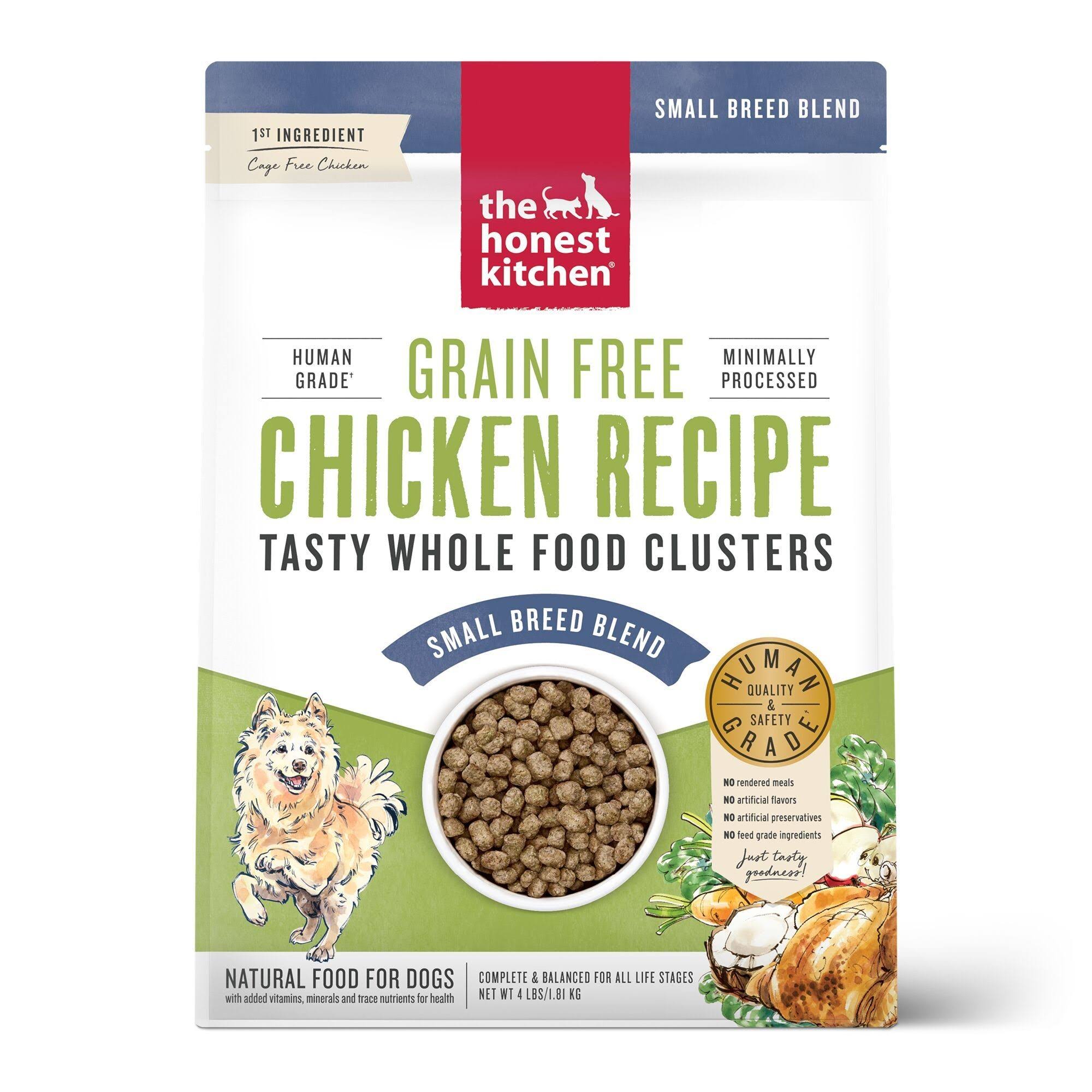 The Honest Kitchen Grain Free Clusters Chicken Recipe Small Breed Dog Food [4lb]