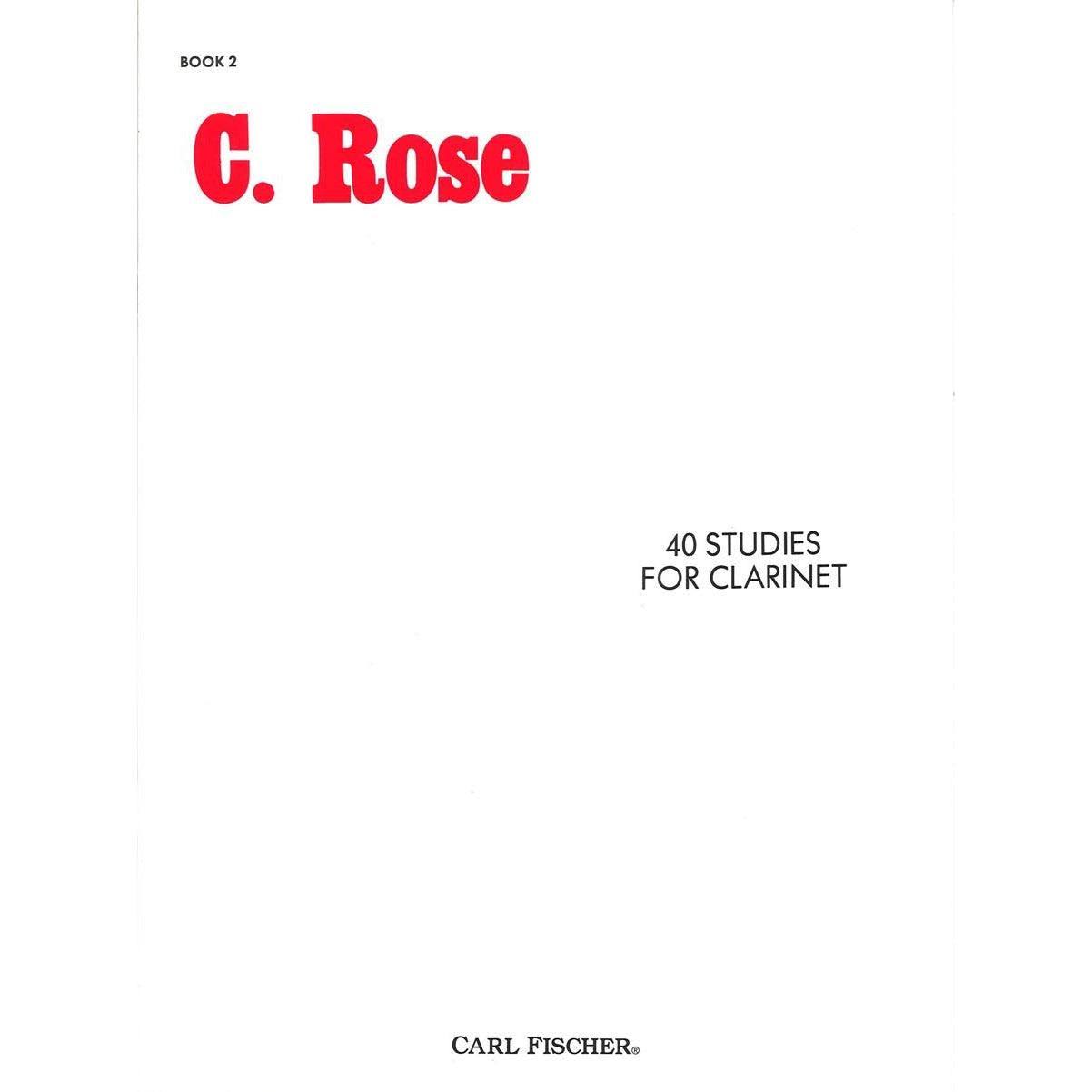 40 Studies For Clarinet - Book 2 - Clarinet Sheet Music