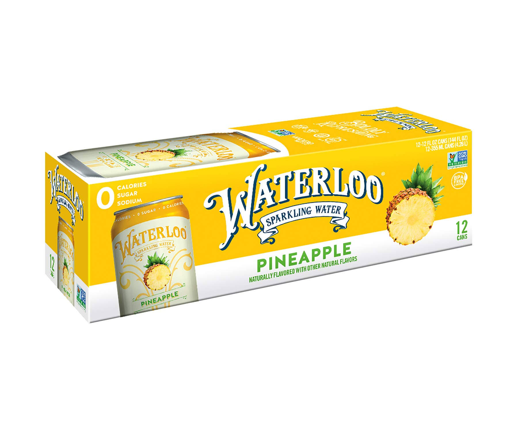 Waterloo Sparkling Water Pineapple