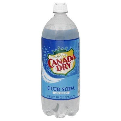 Canada Dry Club Soda - 33.8 fl oz