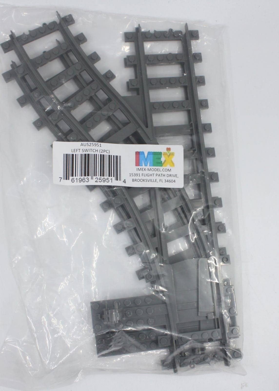 Imex 25951 Left Switch Track (Pack of 2)