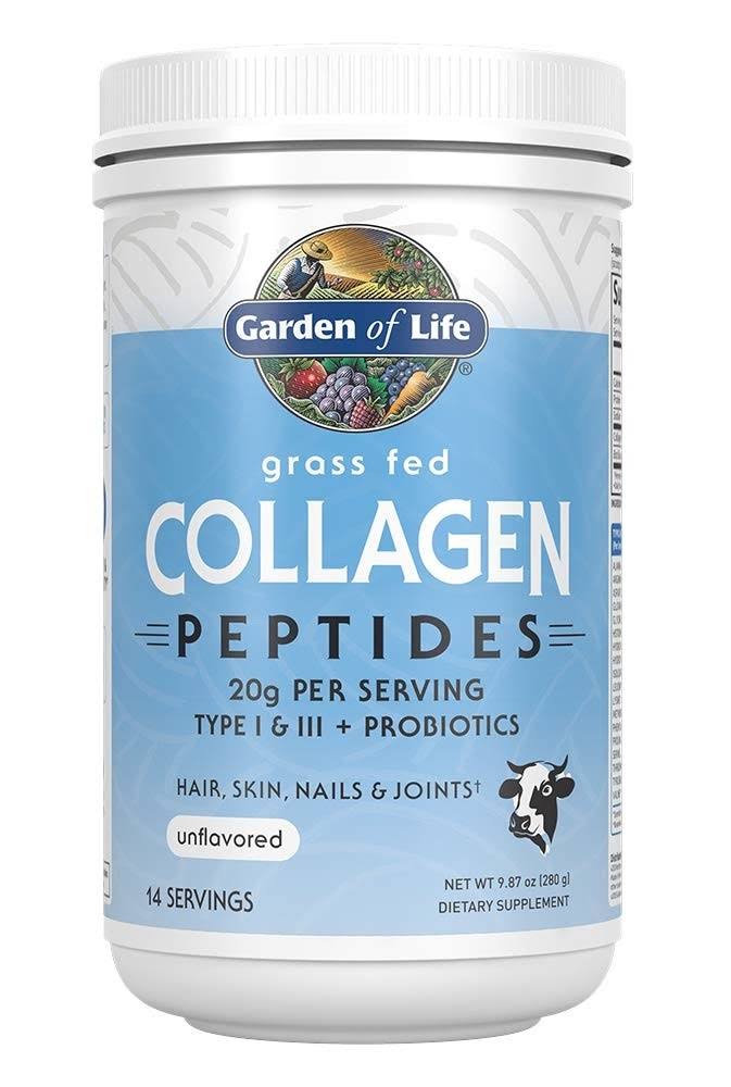 Garden of Life Grass Feed Collagen Peptides Powder - 280g