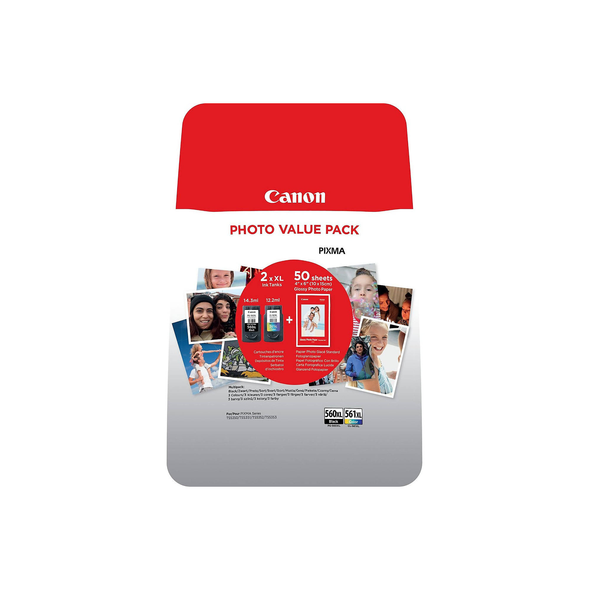 Canon Pg-560xl/cl-561xl Ink Cartrige Black
