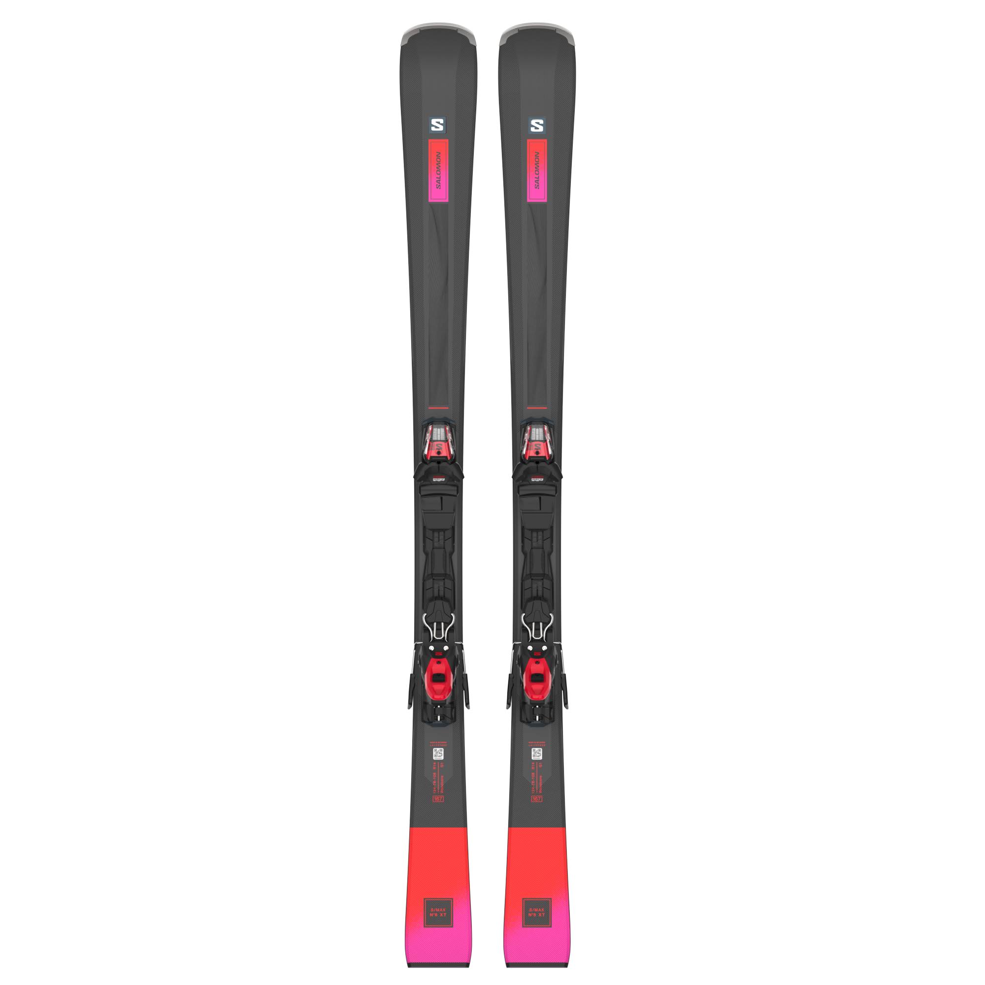 Salomon S/MAX 6 Xt+m10 GW Alpine Skis Black 160