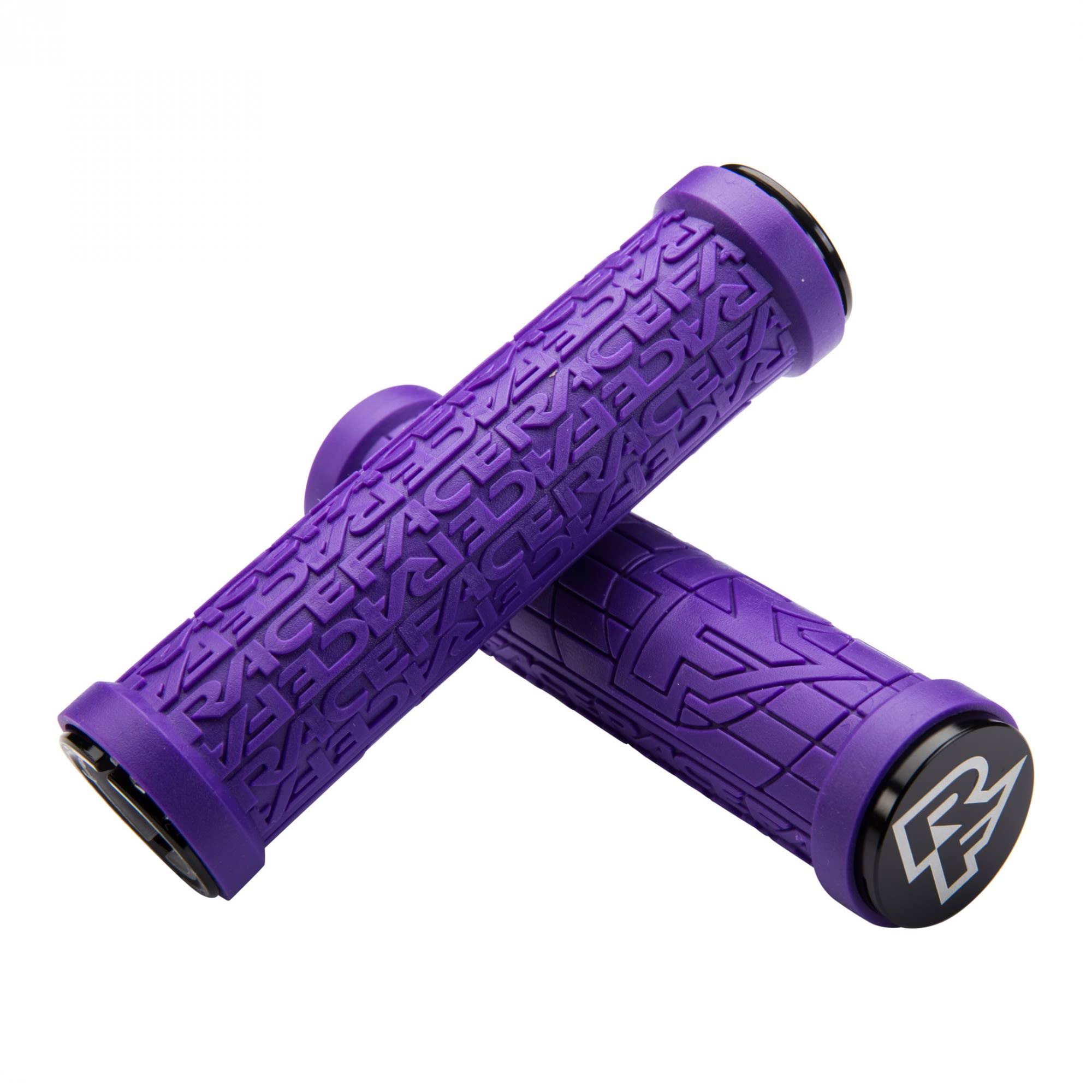 Race Face Grippler Lock On Grips - Purple, 30mm