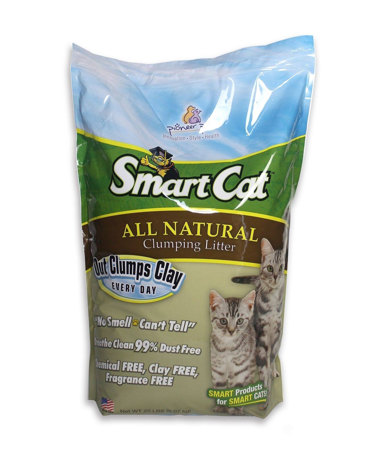 SmartCat All Natural Clumping Litter - 20lbs