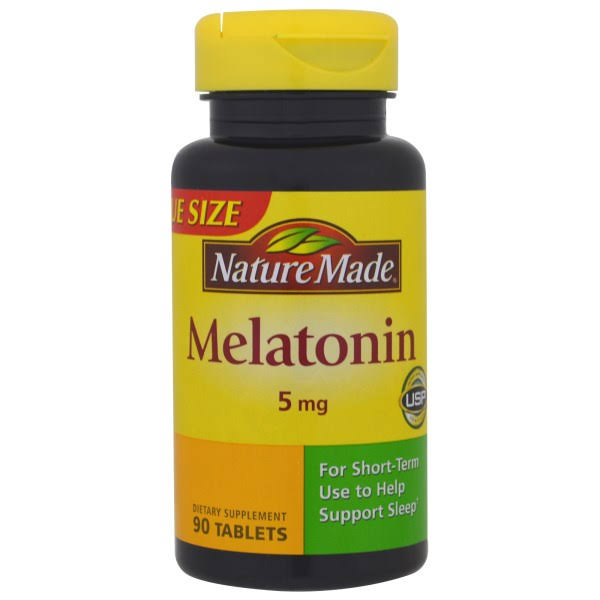 Nature Made Melatonin - 5mg, 90 Tablets