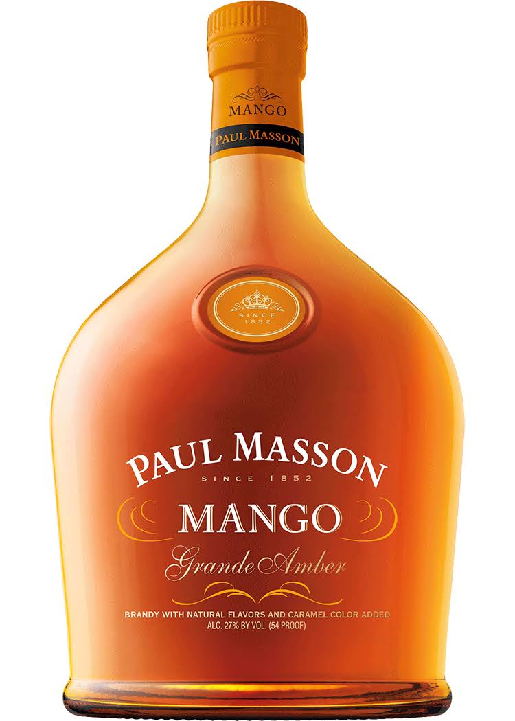 Paul Masson Grande Amber Mango Brandy - 750 ml