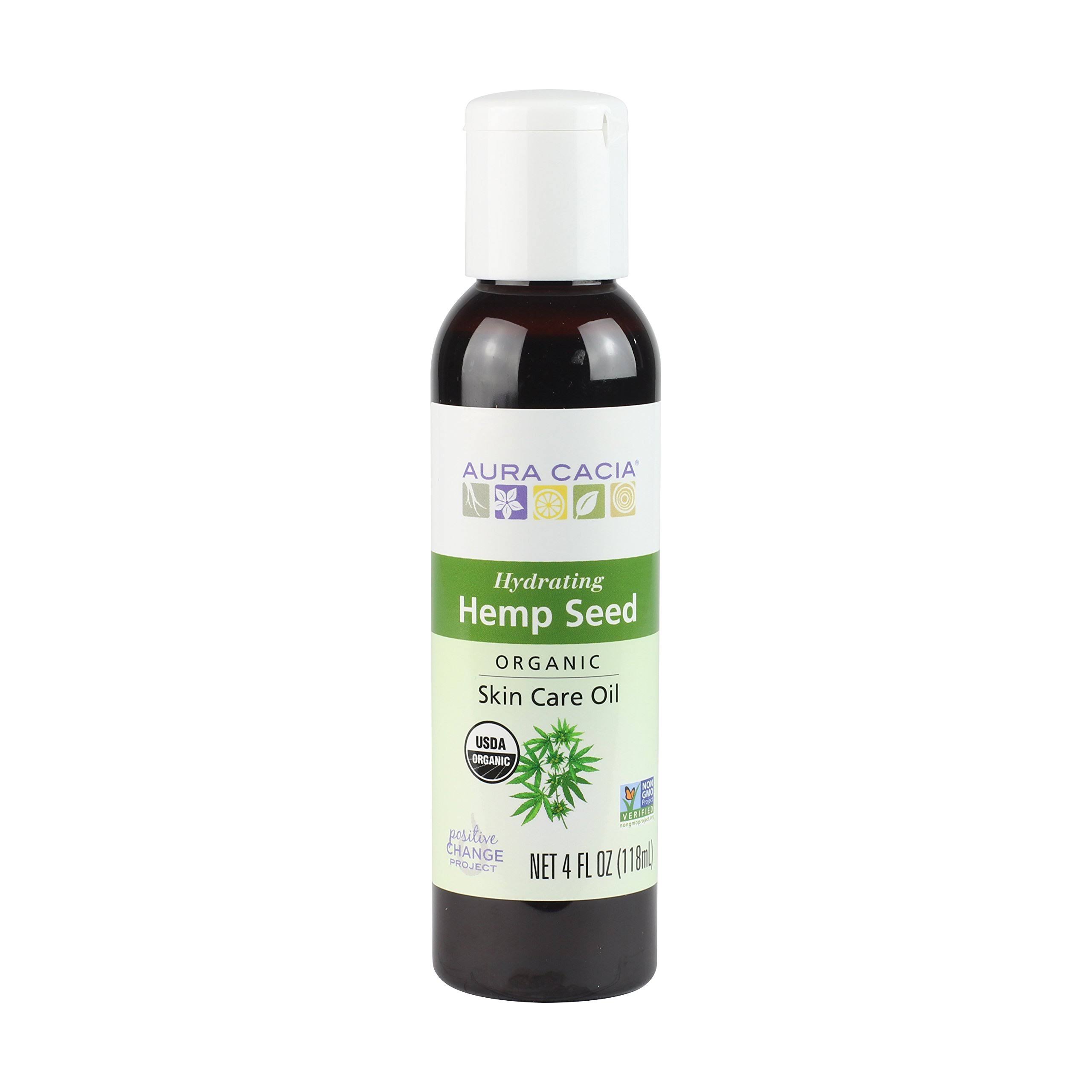 Aura Cacia Organic Hemp Seed Oil - 4oz