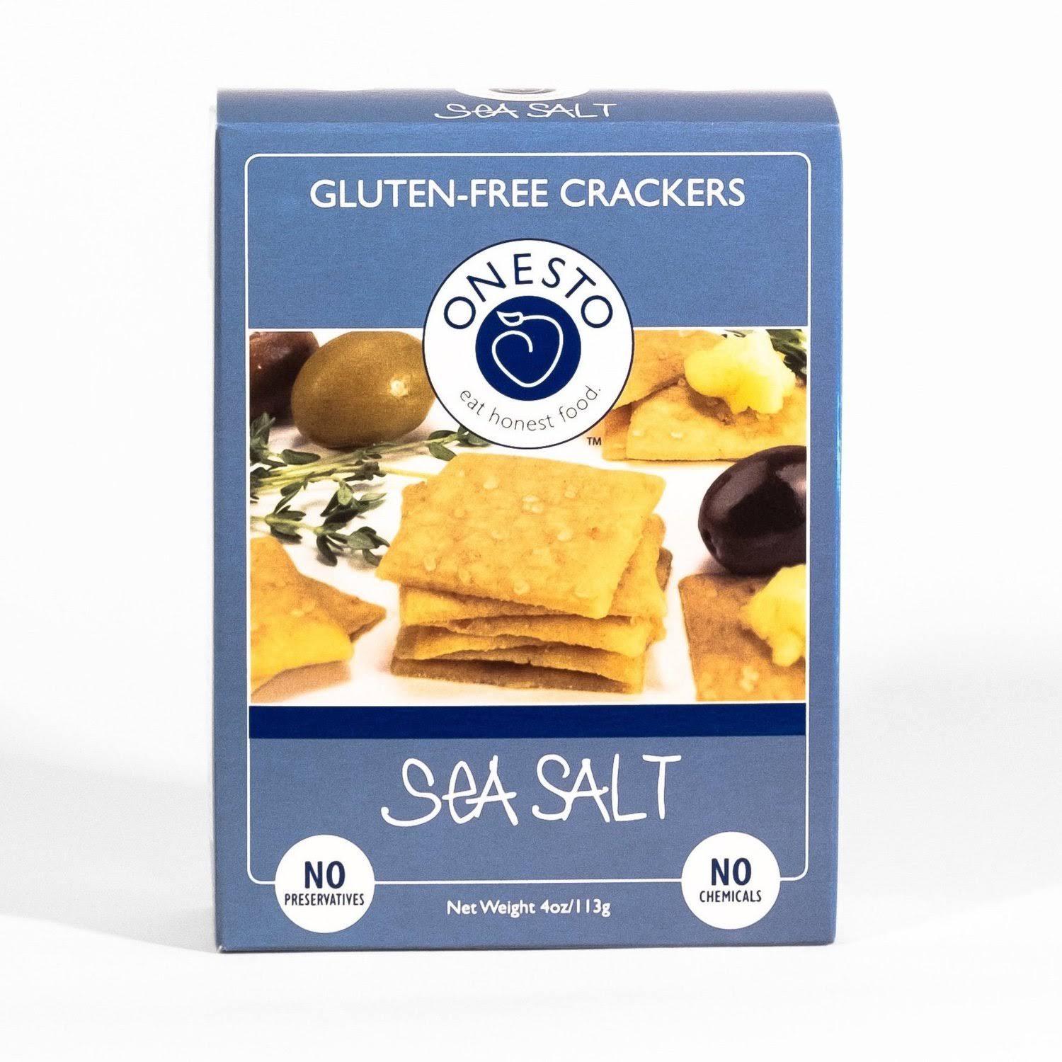 Onesto Sea Salt Crackers