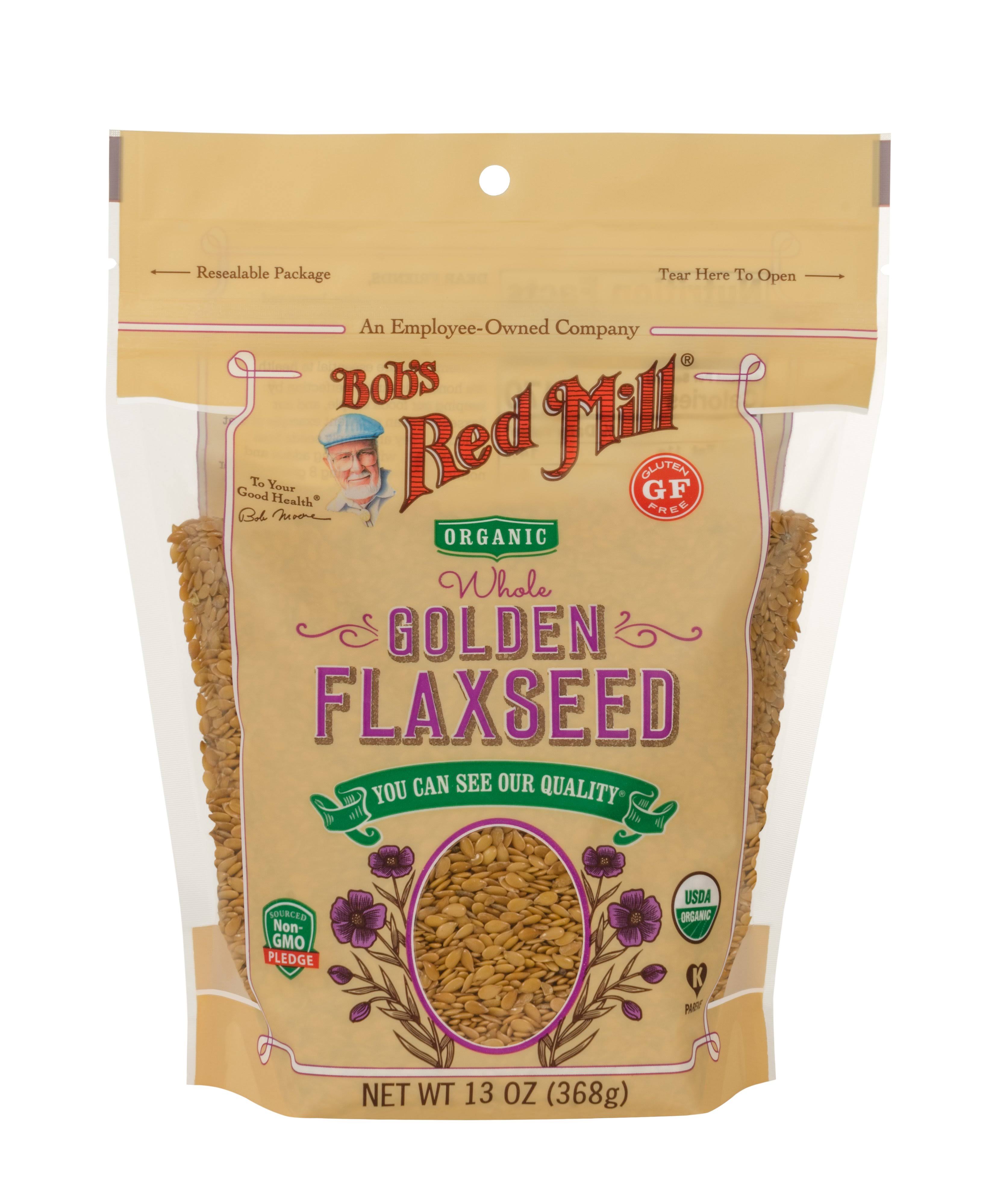 Bob's Red Mill Organic Golden Flaxseed - 13oz